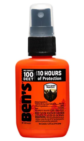 Ben's Repel 100 1.25 oz / 37ml Pump